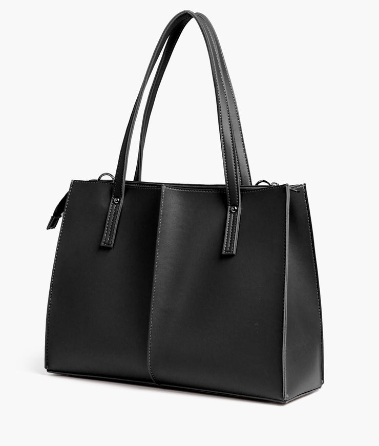 Shagtoolss Black work tote bag